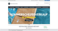 Desktop Screenshot of meinenamenskette.com